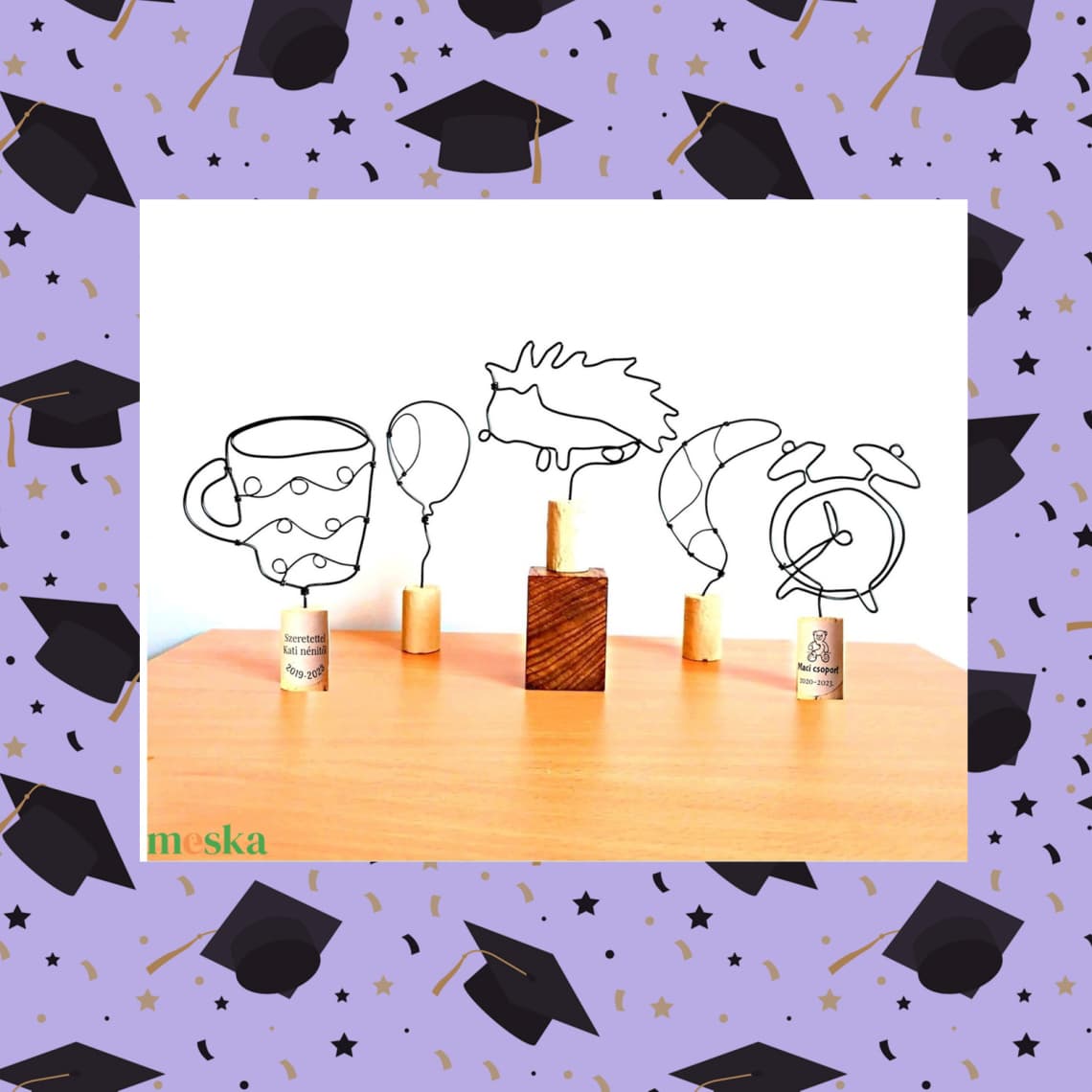 Óvodai jelek drótból