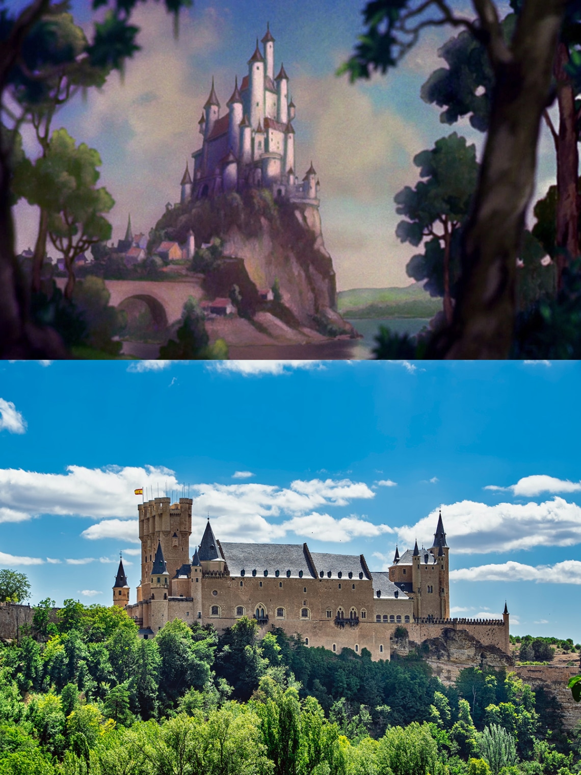 Hófehérke: Segovia várkastély, Spanyolország