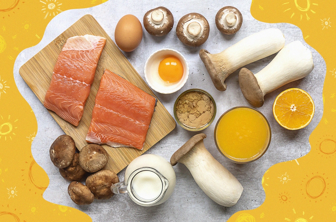 10 élelmiszer magas D-vitamin tartalommal, amiből mindig legyen a hűtőszekrényedben