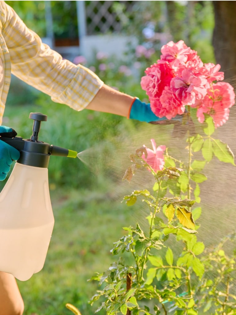 Kerüld a durva vegyi anyagokat és a műtrágyát