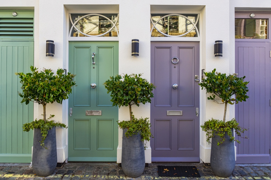 5 dekorációs ötlet a bejárati ajtóhoz, amitől azonnal hívogatóbb lesz az otthonod