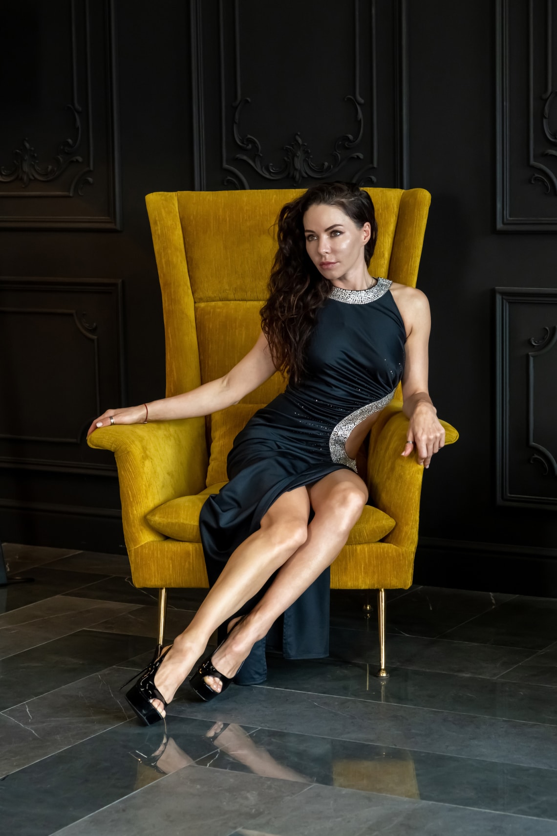 Elegáns estélyi ruha