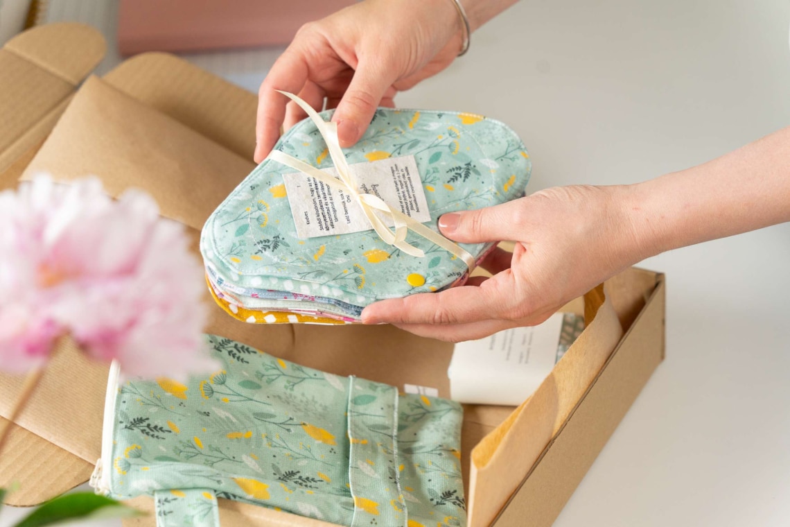 Fantasztikus mosható betétek és hulladékmentes textil termékek egy bolygóbarát magyar márkától – interjú a Hoopla Sewing tulajdonosával