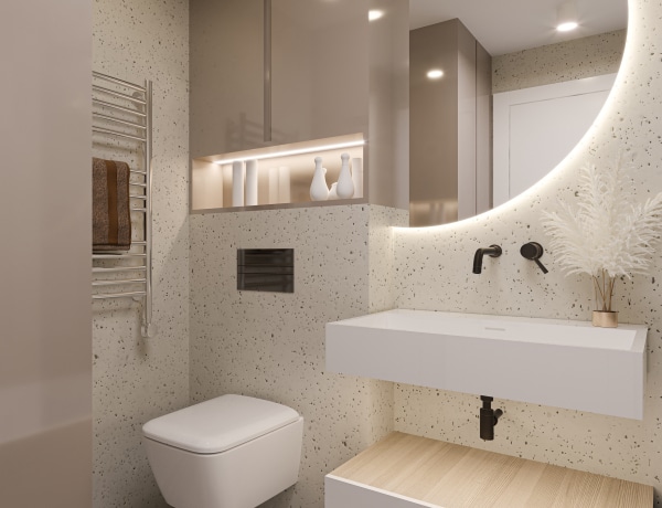 7 izgalmas, térnagyító szín szűk fürdőszobákba