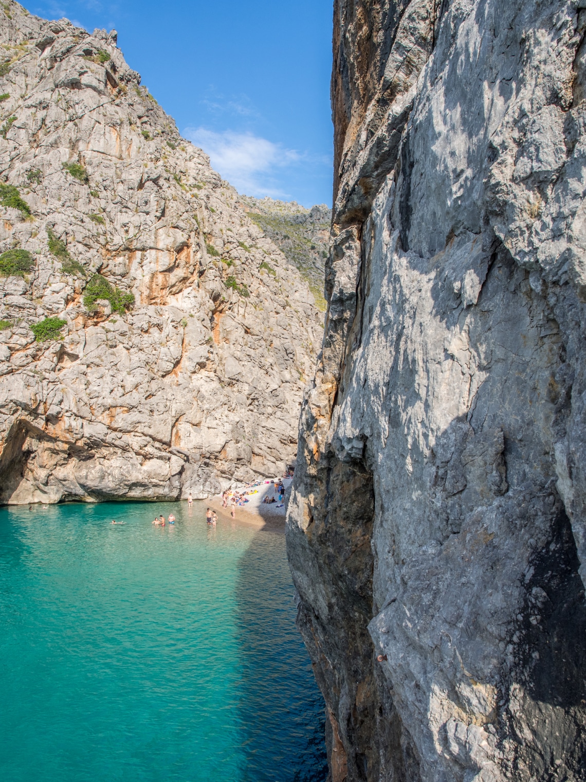 A varázslatos Sa Calobra öböl