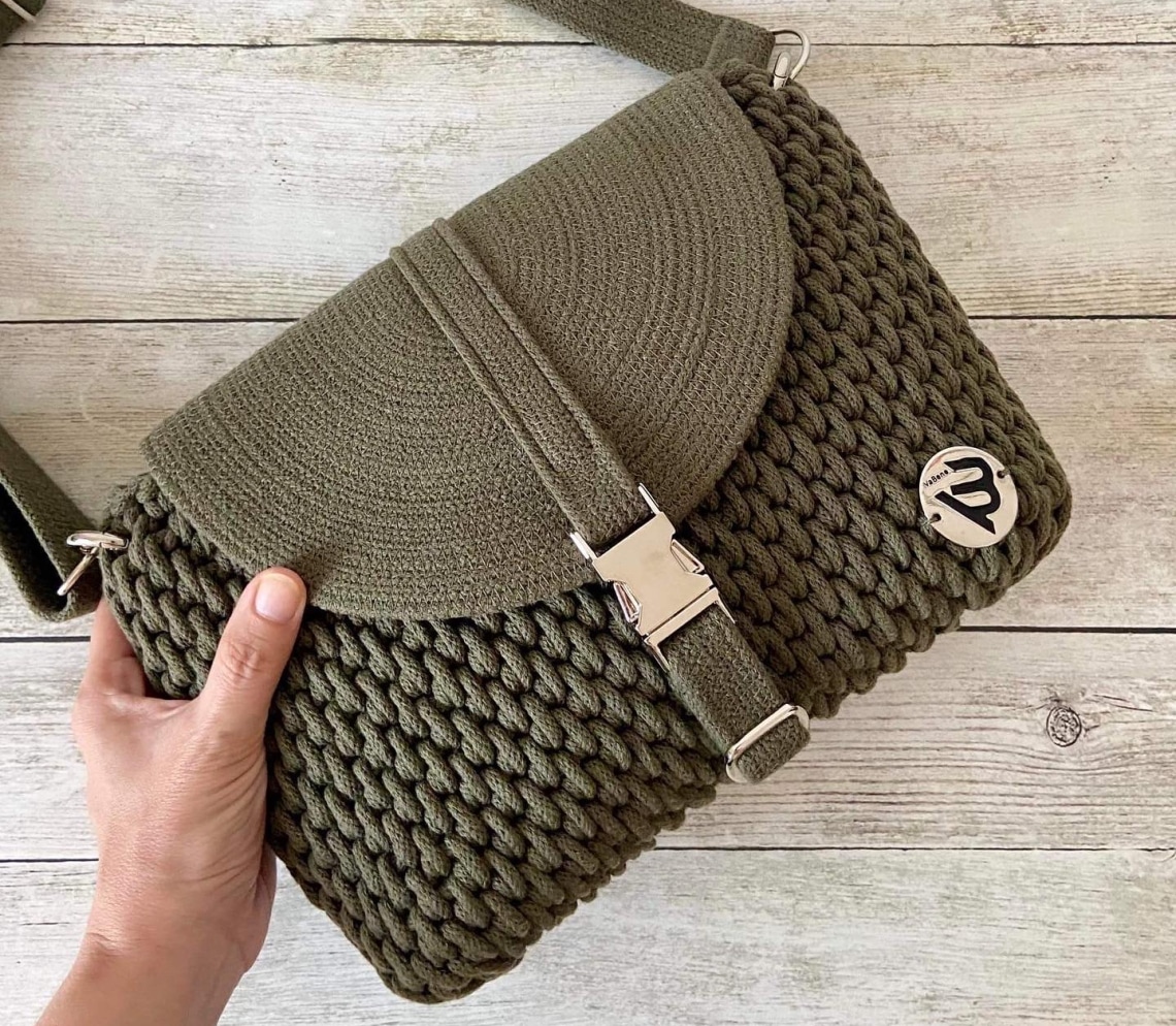 Szeretettel horgolva: egyedi fonalakból horgol csodaszép táskákat a magyar anyuka