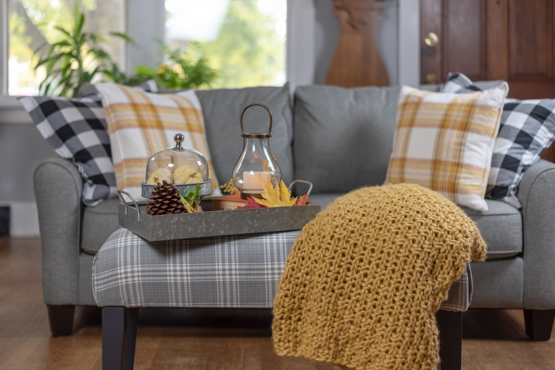 20 gyönyörű őszi textília a lakás minden helyiségébe