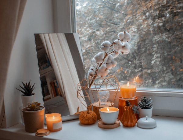 5 őszi gyertyás dekoráció, amit már szeptemberben bekészíthetsz