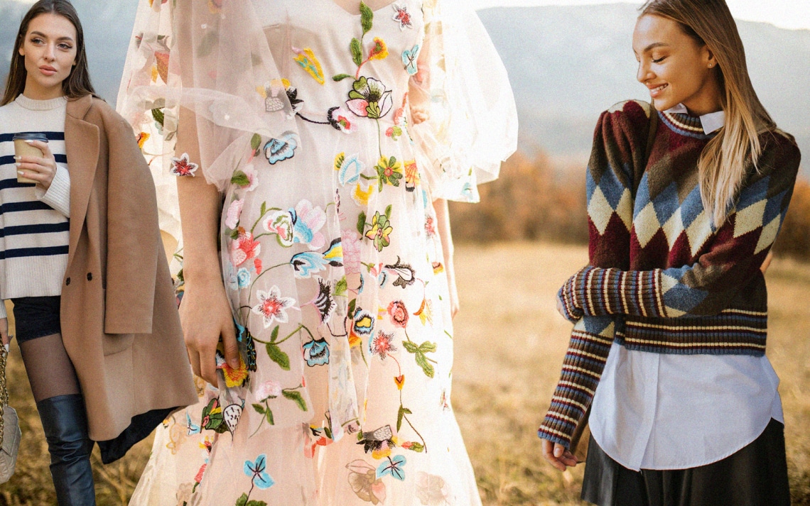Levelek, csíkok és átmenetek: hogyan hozd be a mintákat az őszi ruhatáradba?