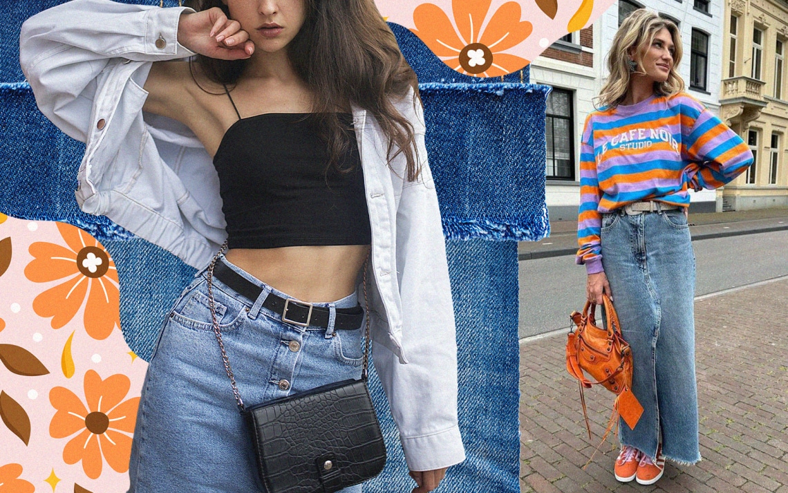 Nagy őszi kedvenc a midi famerszoknya: 10 stílusos outfit