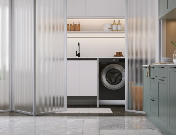 Itt neked is megjön a kedved a takarításhoz – Ezek a legszebb, modern mosókonyhák