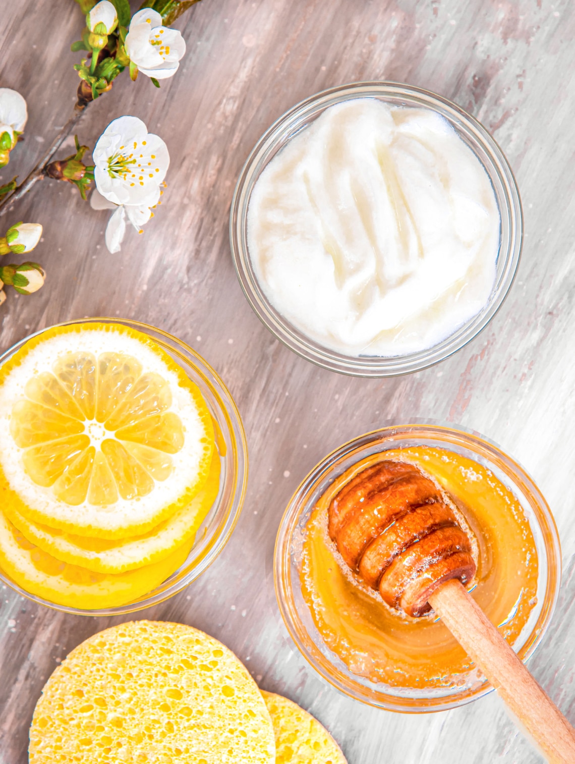 Természetes joghurtos arcmaszk