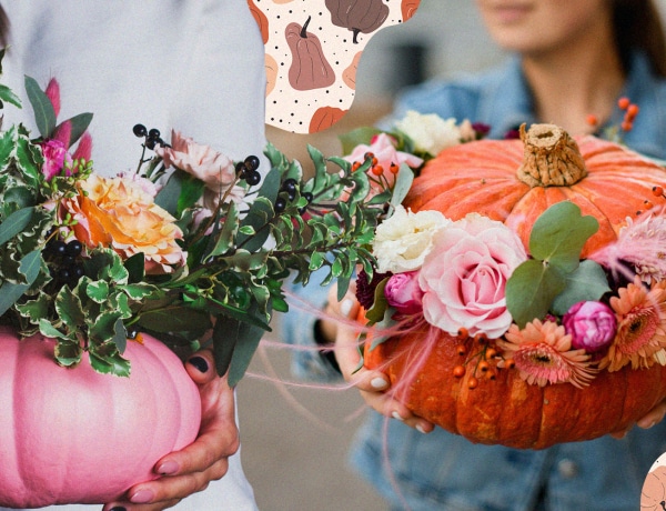 Tökök és virágok: látványos őszi kompozíciók, nem csak halloweenre