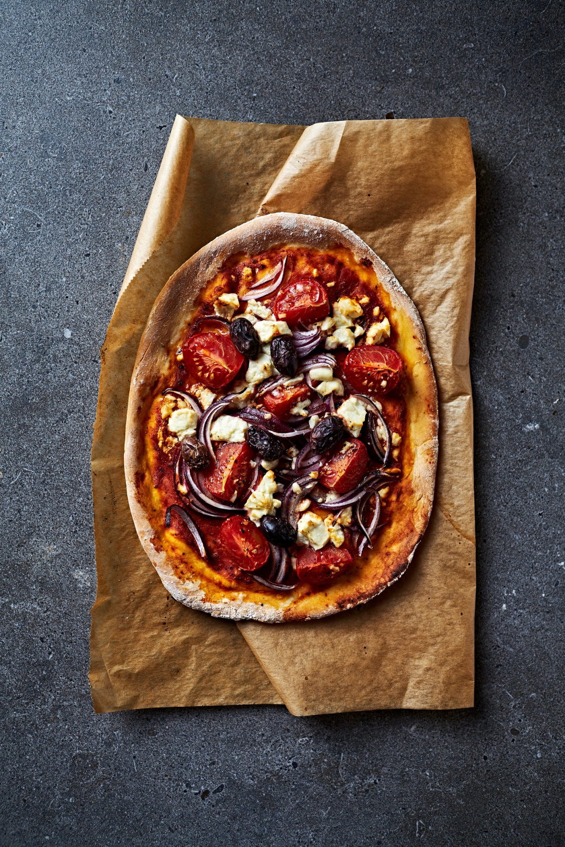 Kecskesajtos pizza