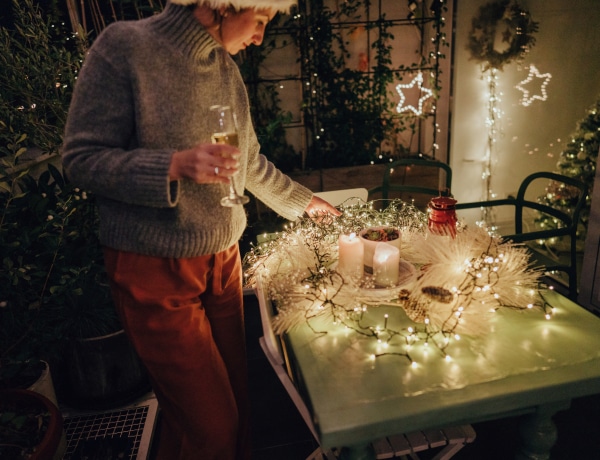 10 látványos téli balkon dekor, természetes alapanyagokkal