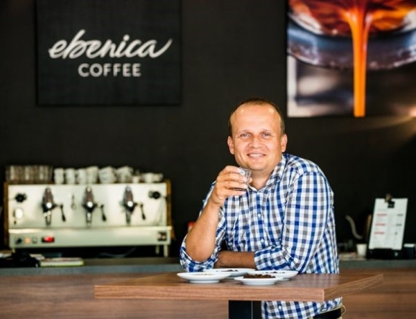Marek Fajčík az EBENICA Coffee-tól: Szeretetet teszek a munkámba, mert ez a legnagyobb hobbim