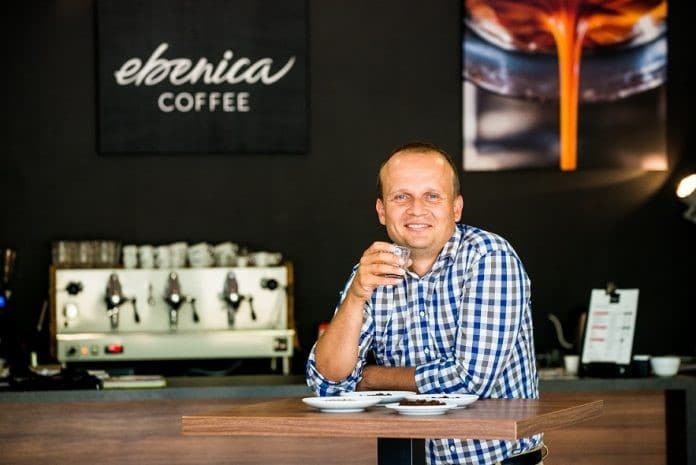 Marek Fajčík az EBENICA Coffee-tól: Szeretetet teszek a munkámba, mert ez a legnagyobb hobbim