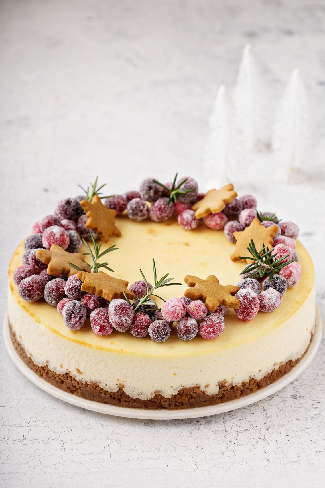 Mézeskalácsos sajttorta