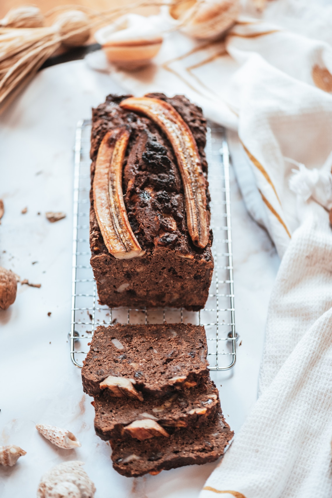 Banános-csokis süti