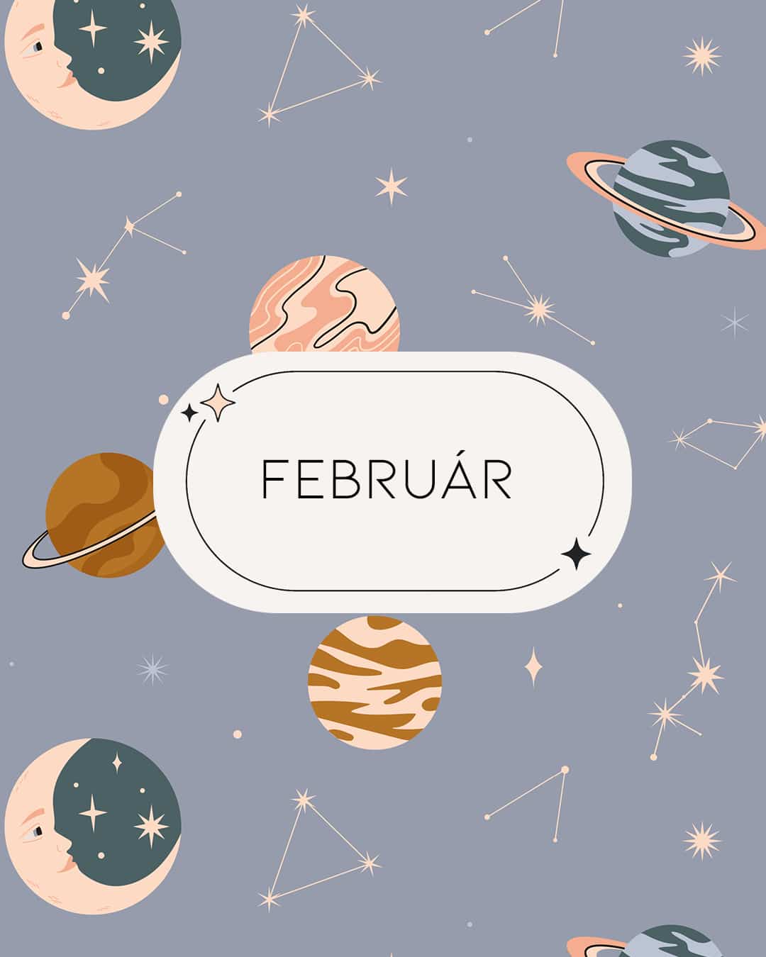 Február