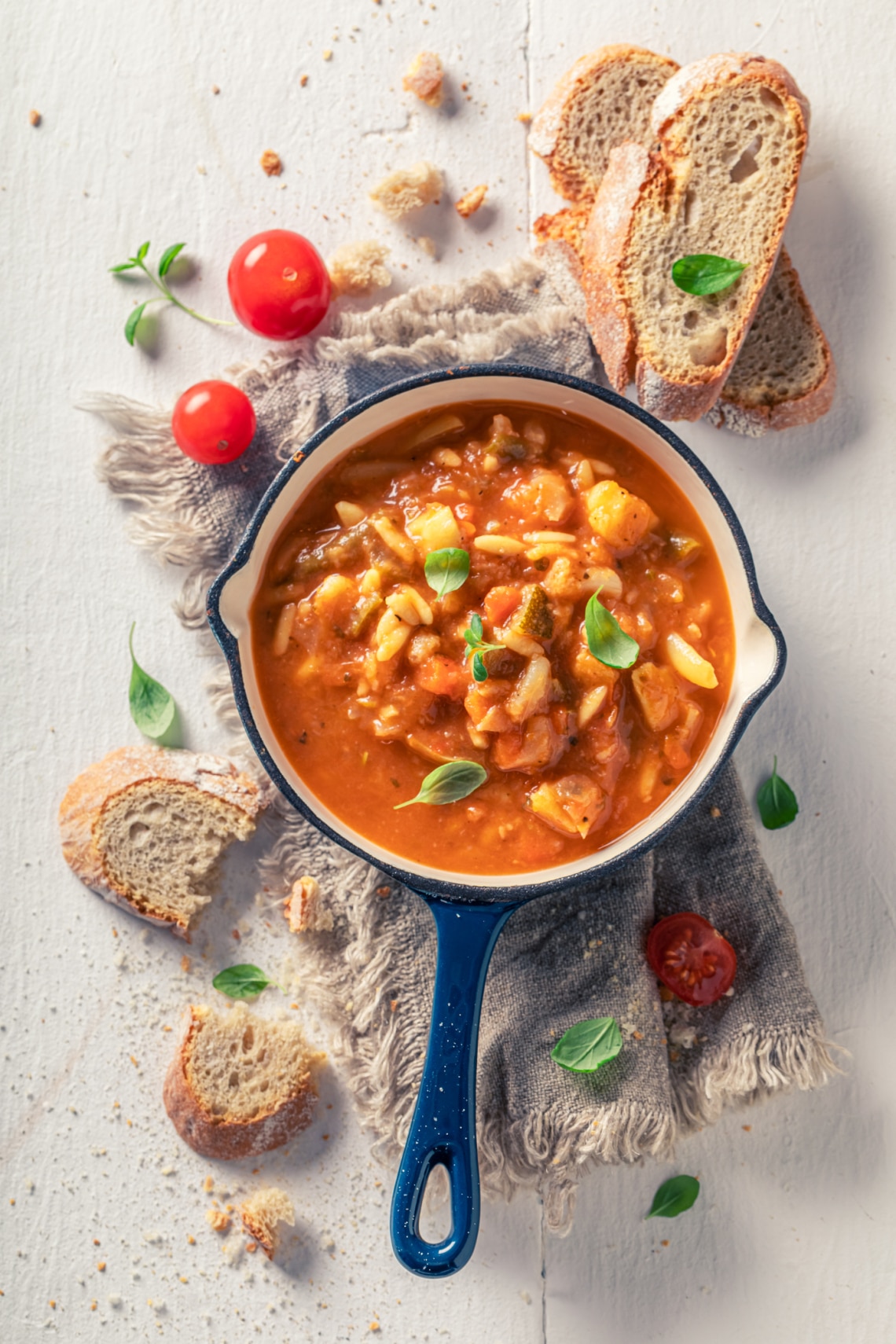 Minestrone leves gazdagon