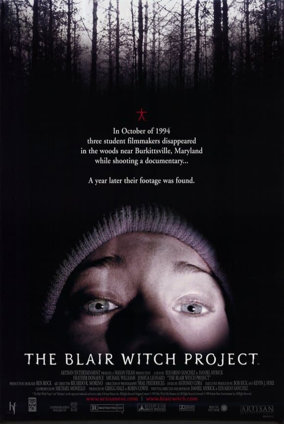 Ideglelés (The Blair Witch Project, 1998)