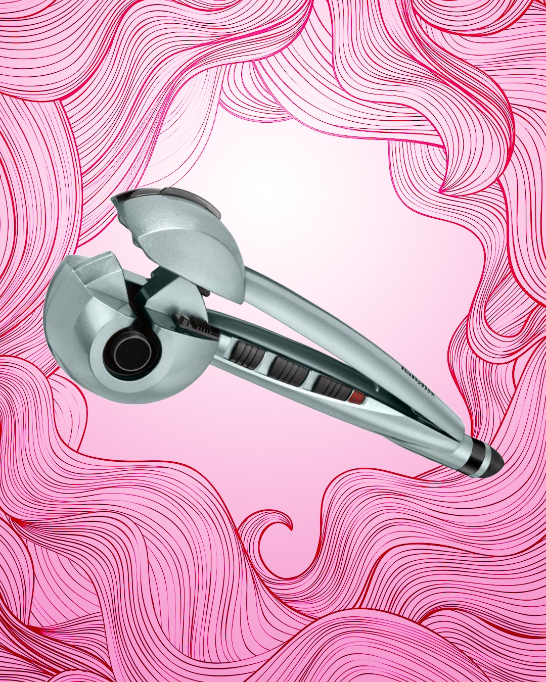 BaByliss Hydrotherm Curl Secret Shine - Gőzölős automata hajgöndörítő