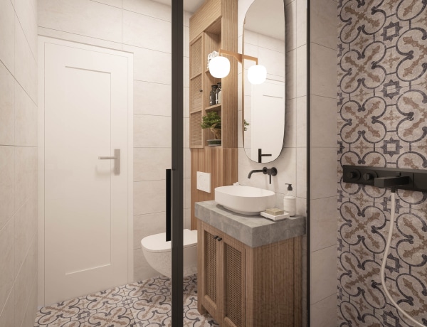 A 10 legszebb szín aprócska fürdőszobákhoz