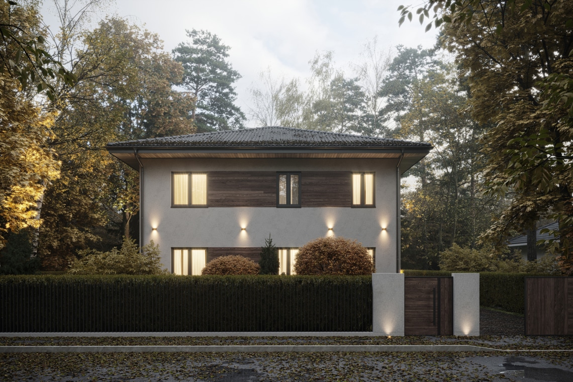 10 modern kerítés inspiráció, ami „nem jön szembe az utcán”