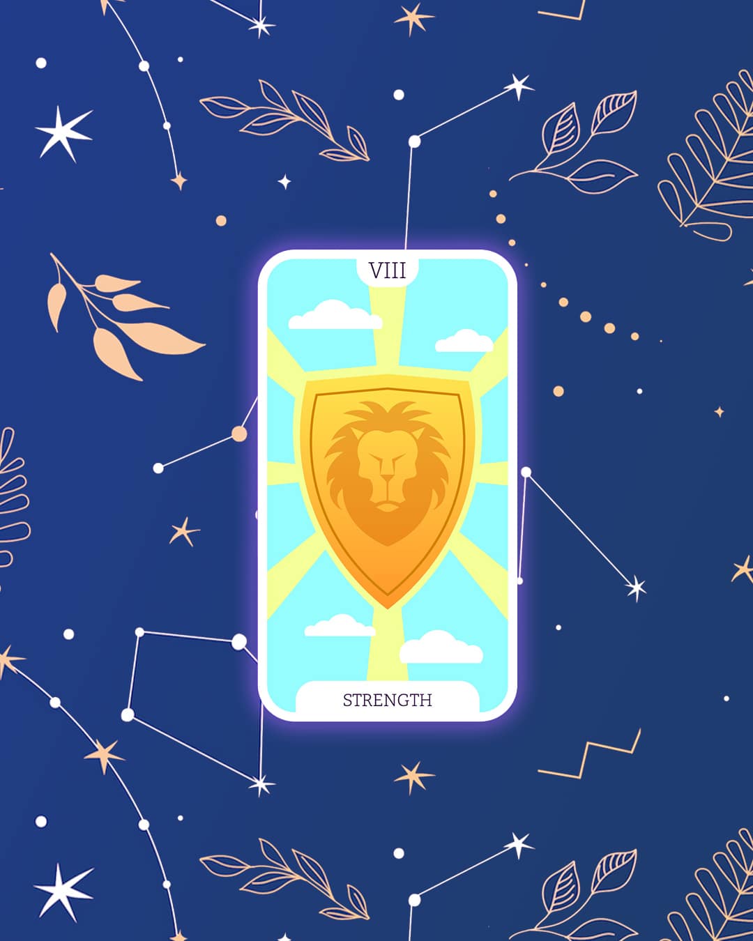 Az Erő/ Vágy Tarot kártya
