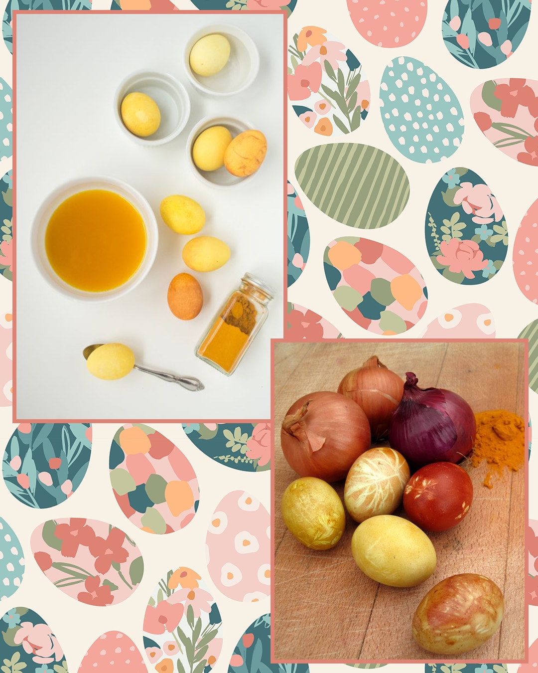 Sárga tojás kurkumával, chiliporral vagy hagymával