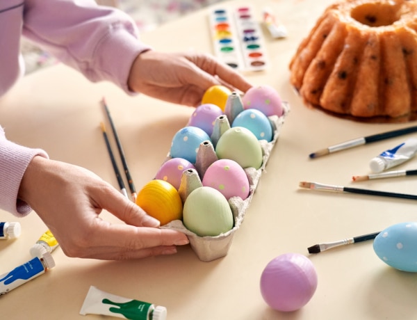 Húsvéti tojáspingálós ötletek, vízfestékkel