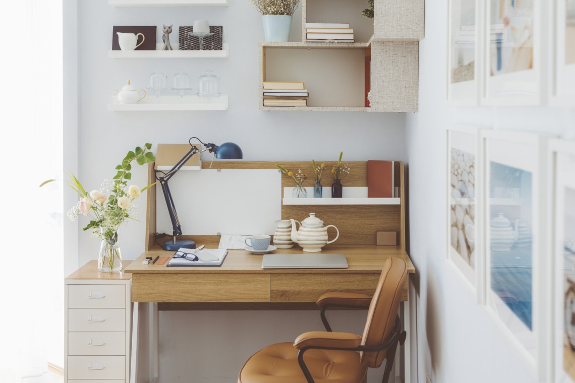 8 otthoni ötlet, hogy neked is stílusos legyen a home office munkaterületed