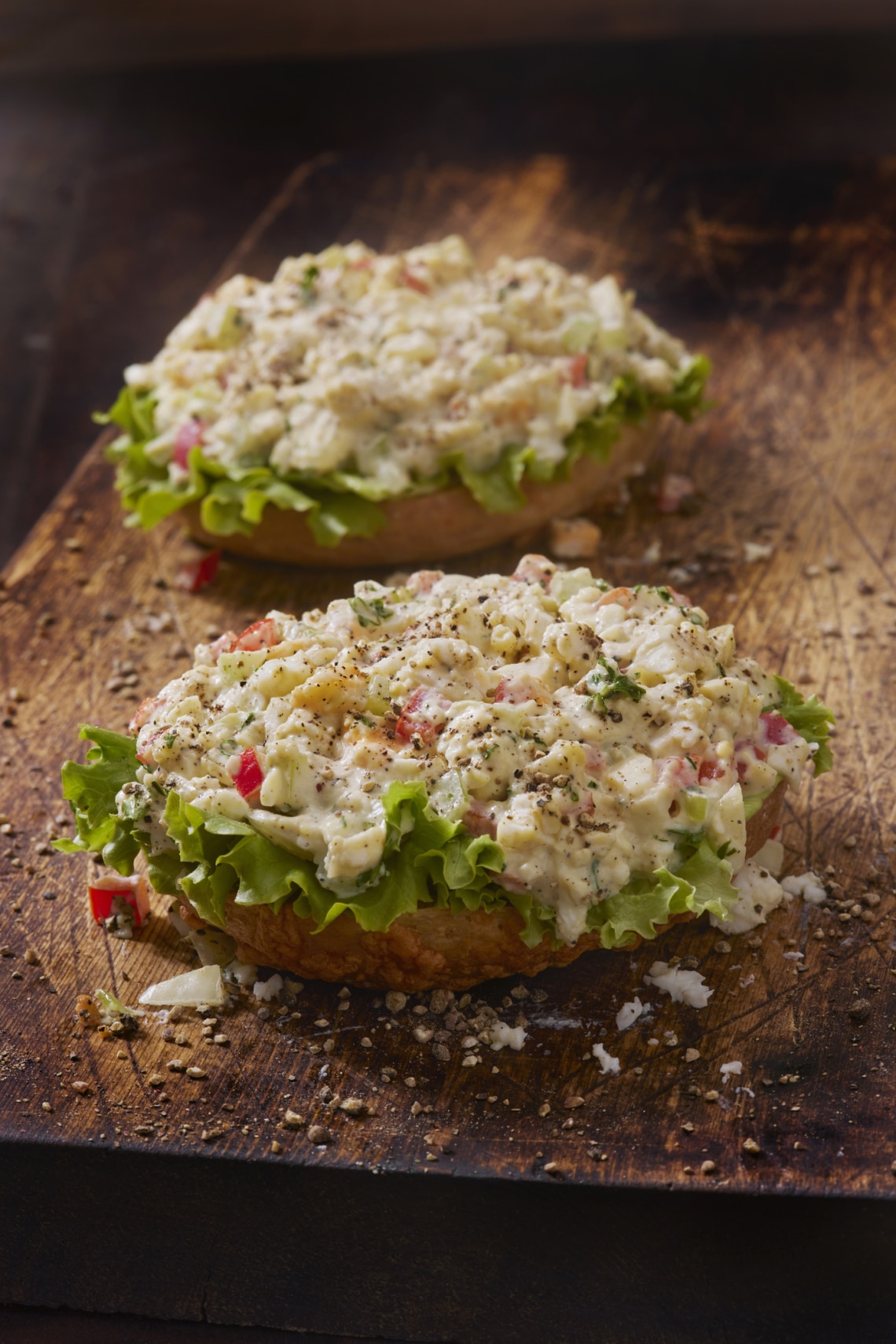 Kaszinótojás saláta