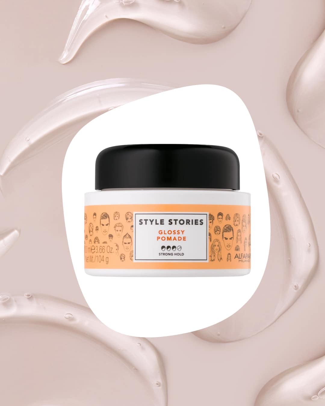 Termék a haj elkészítéséhez: Alfaparf Milano Style Stories The Range Paste