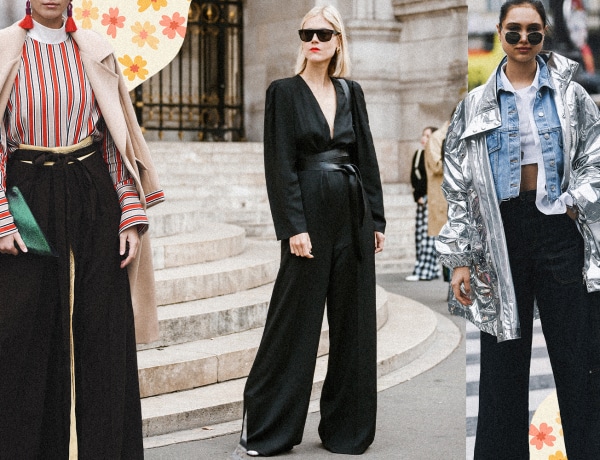 Így hordd a fekete palazzo nadrágot: 5 tavaszi outfit lelőhelyekkel