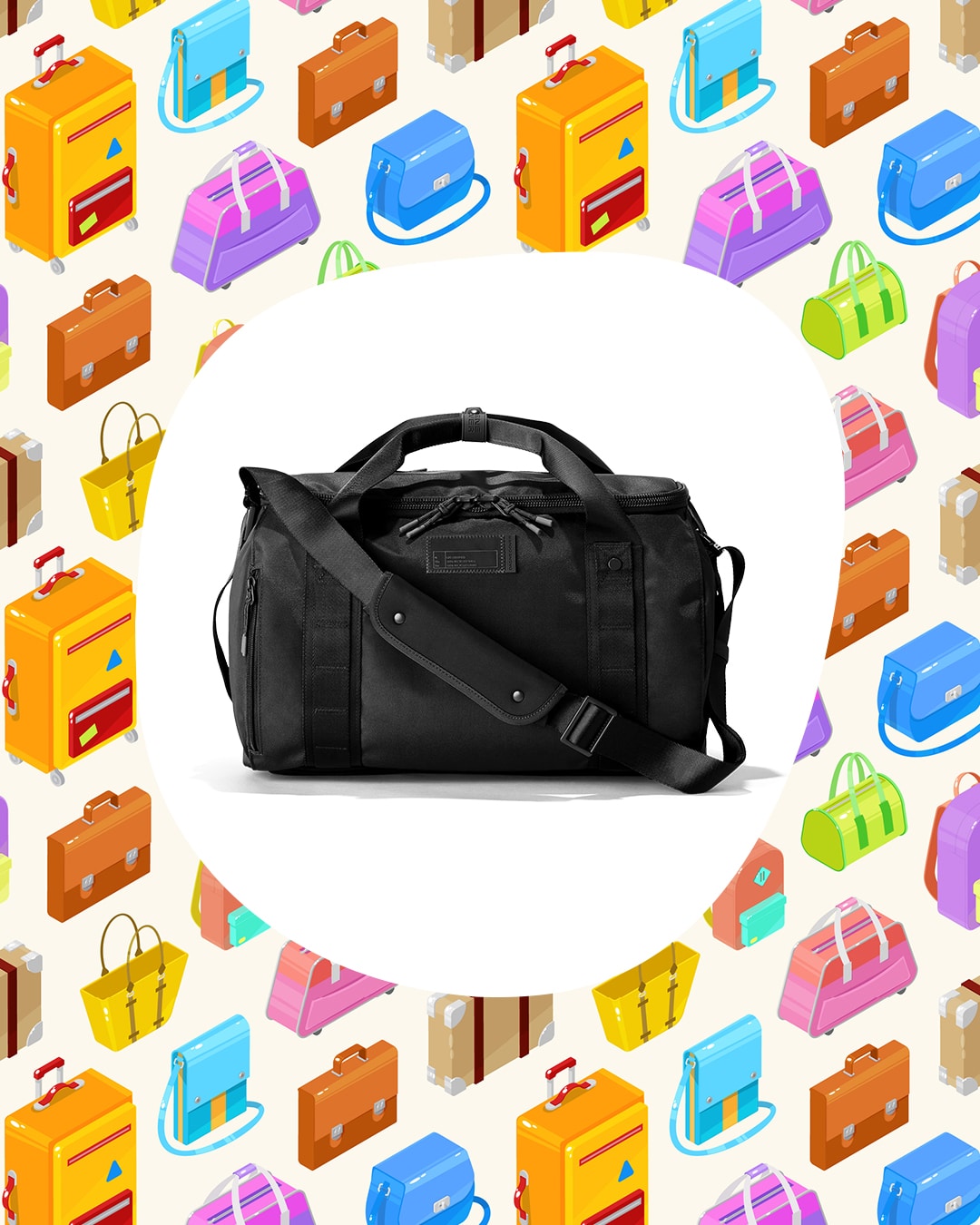 Dagne Dover Lagos Convertible Duffel Bag