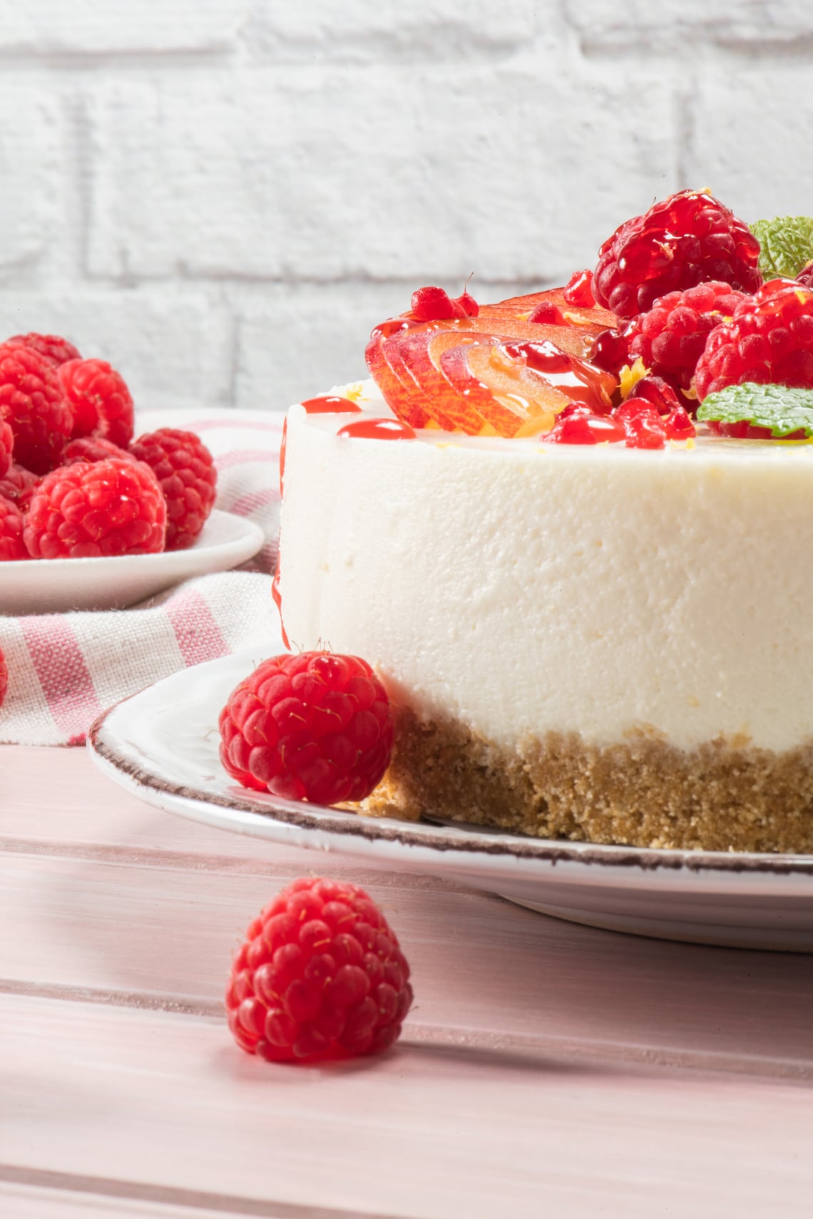 Málnás sajttorta fehércsokival