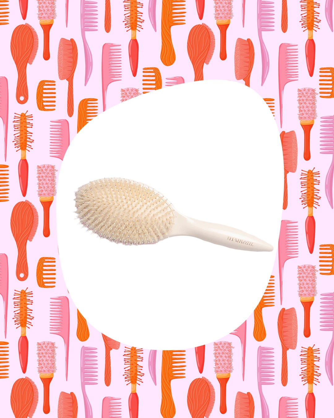 The Hair Edit Finish & Shine Boar Bristle Brush