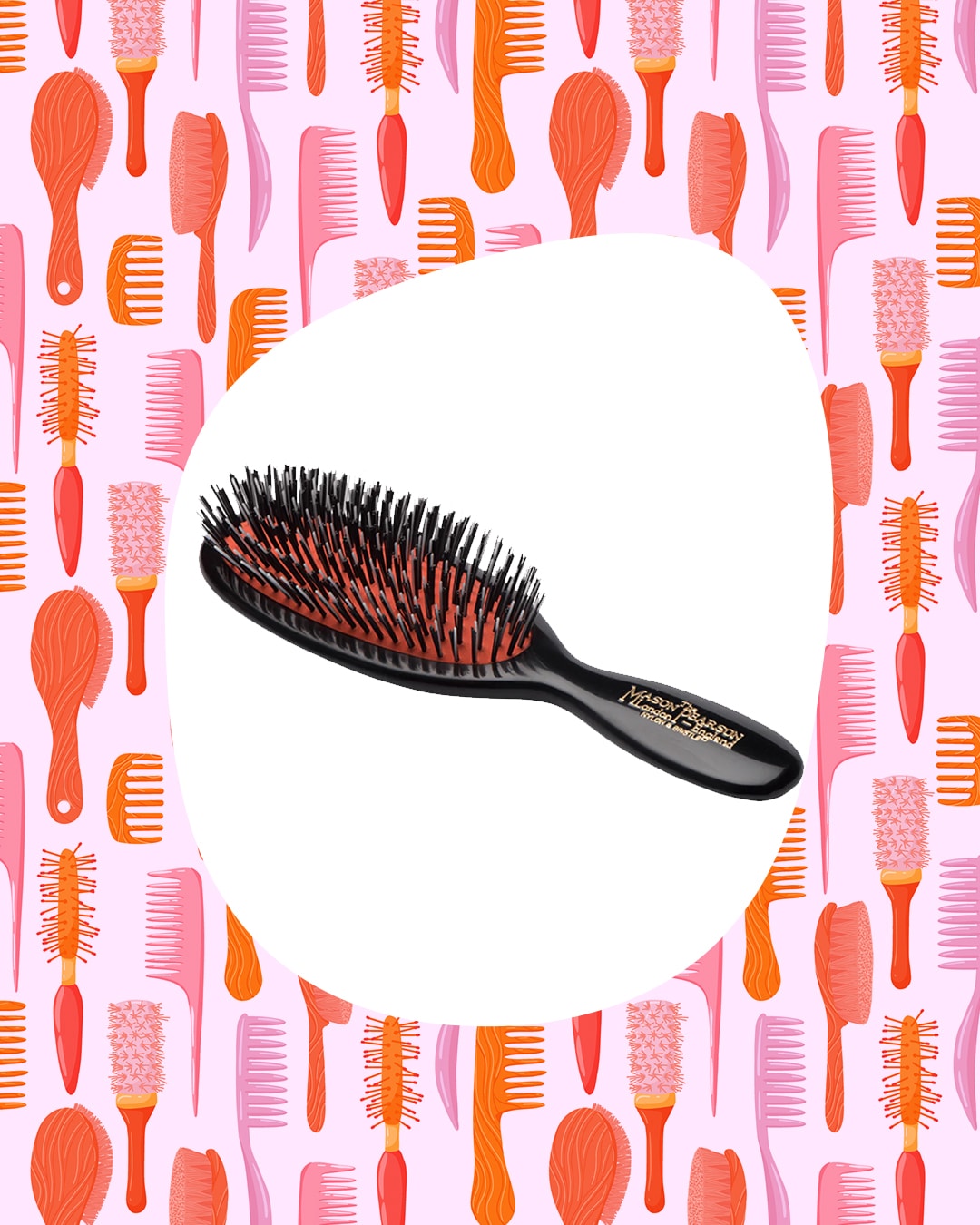 Mason Pearson Popular Mixture Bristle & Nylon Mix Hair Brush