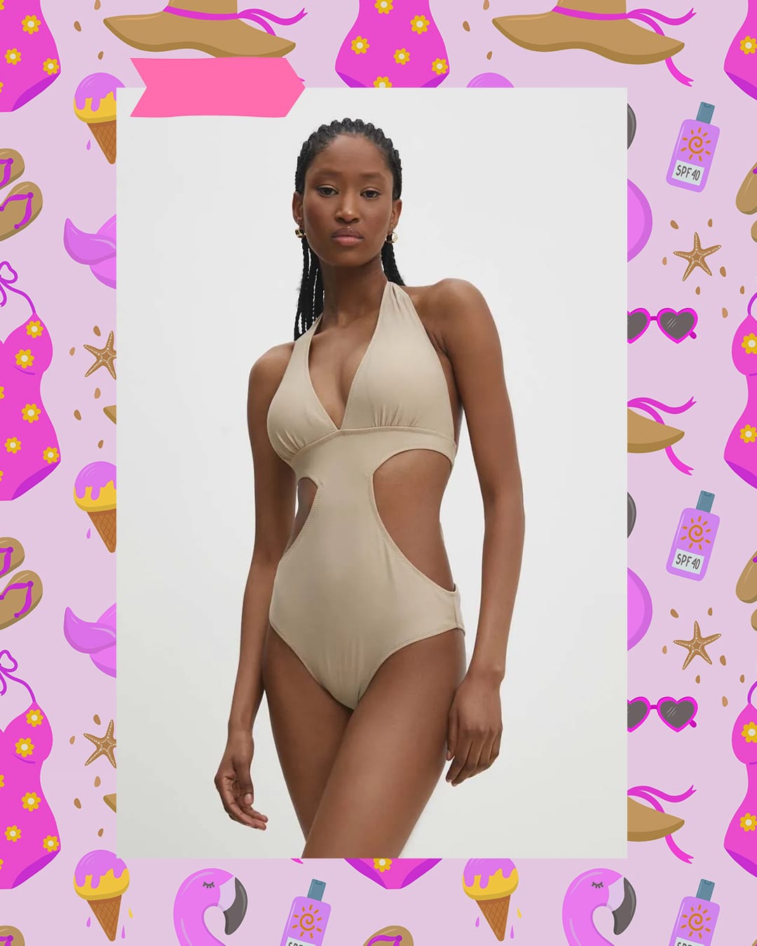 Answear Lab egyrészes fürdőruha