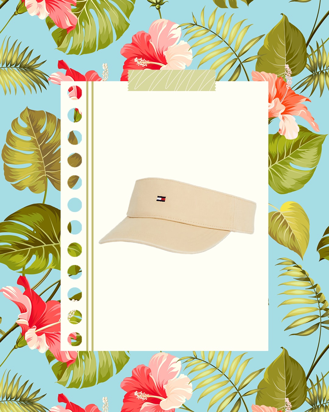 Tommy Hillfiger Essential Flag Embroidery Visor