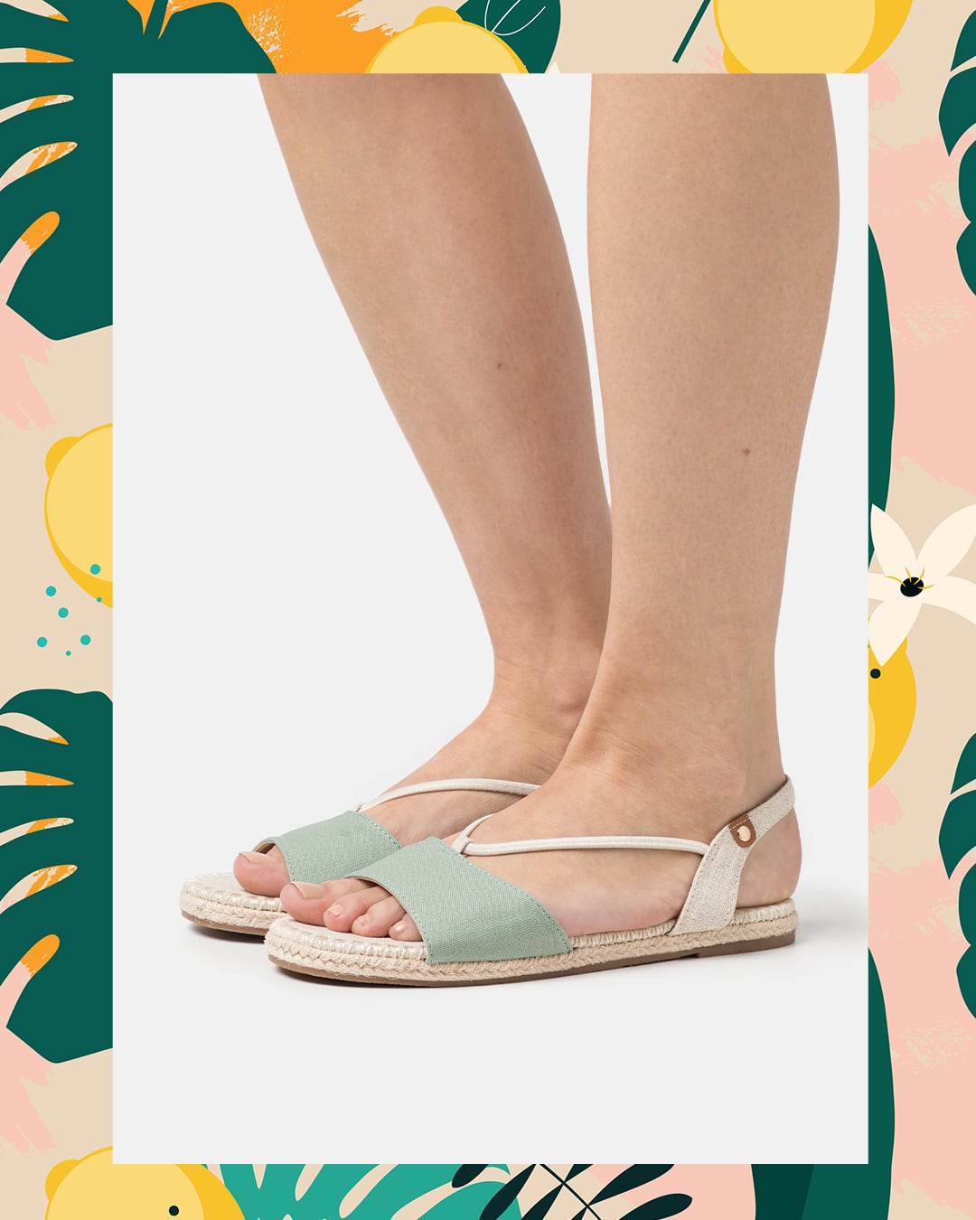 Háncstalpú szandál