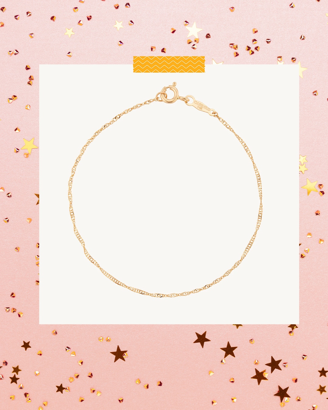 Sweet Nothing Gold Chain Bracelet