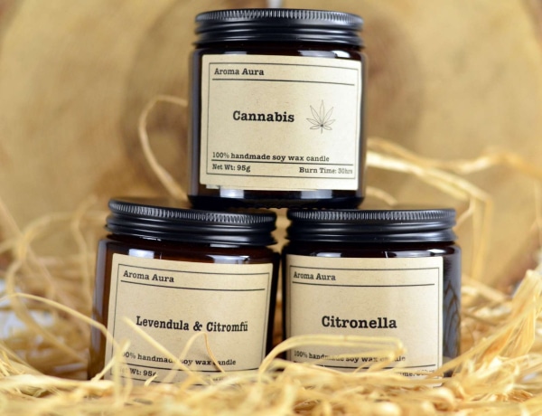 Óriási különbség lehet két gyertya között – az Aroma Auránál minőségi szójaviasz gyertyák készülnek