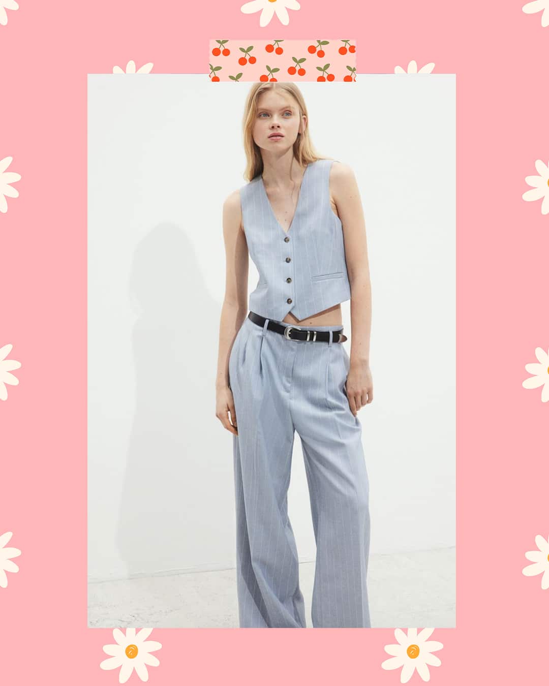 Elegáns mellényes kombináció