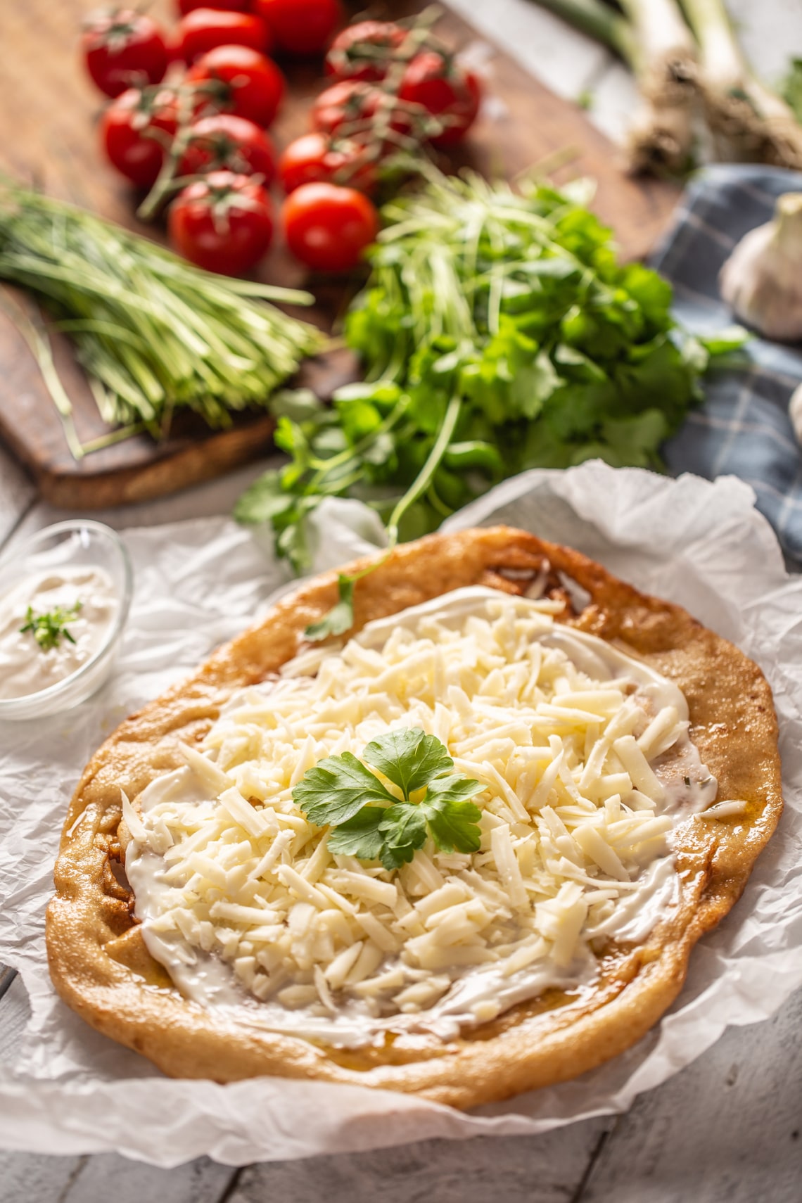 Gluténmentes lángos