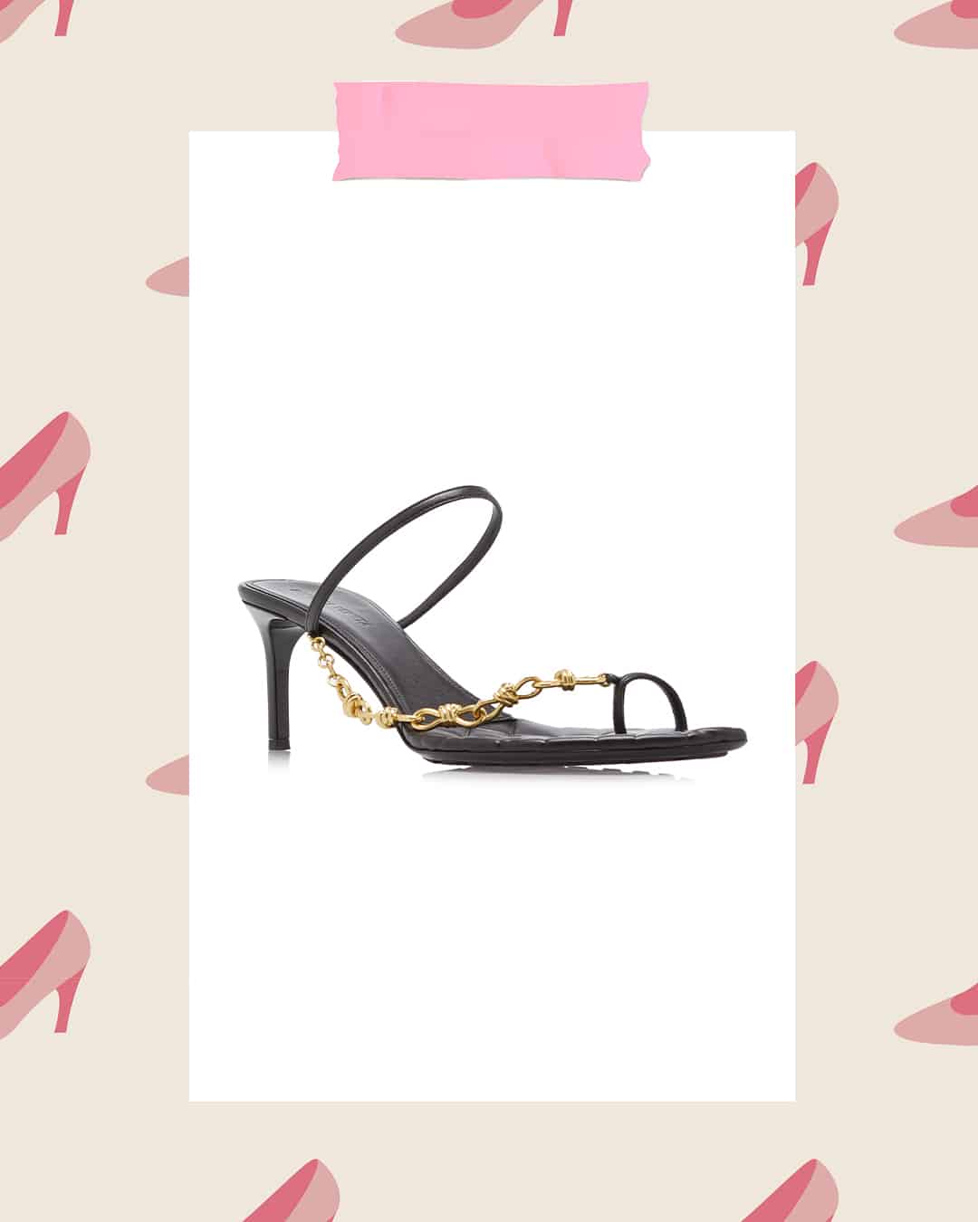 Bottega Veneta Leaf Leather Sandals
