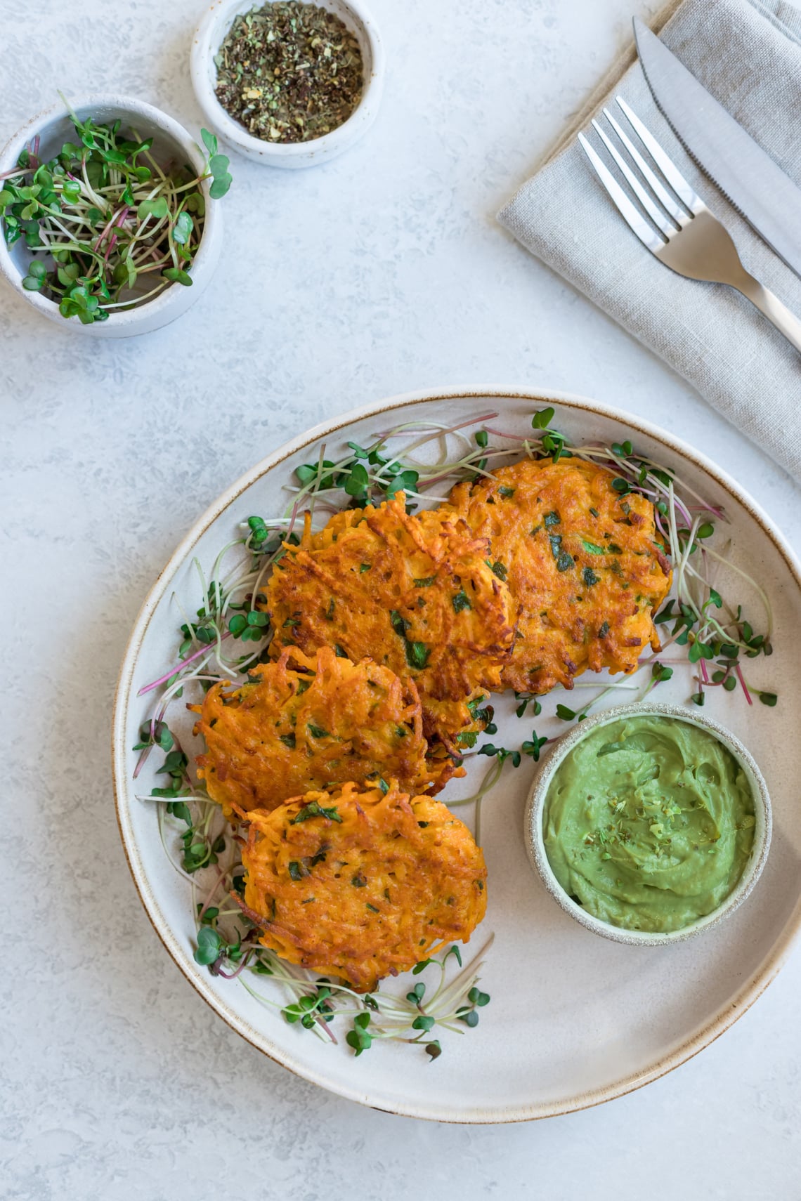 Édesburgonya fasírt