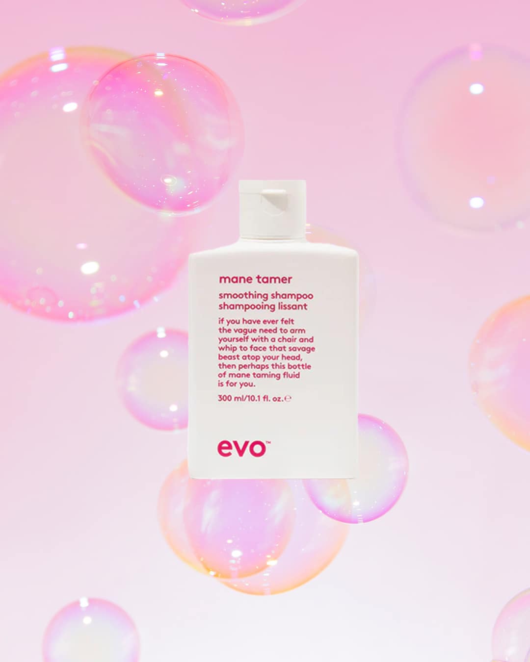 evo mane tamer smoothing shampoo
